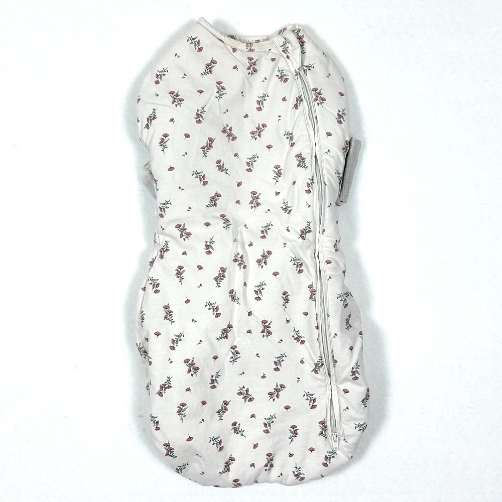 Happiest Baby SNOO Sleep Sack Swaddle Floral Print Size Medium, 12-18lb, 2-4 mos
